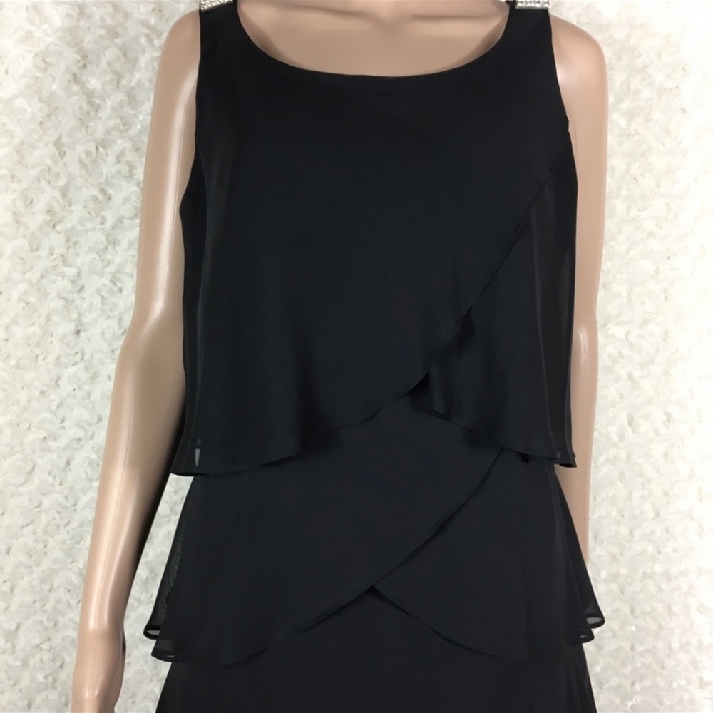 Fun tiered black dress - Picture 3 of 6